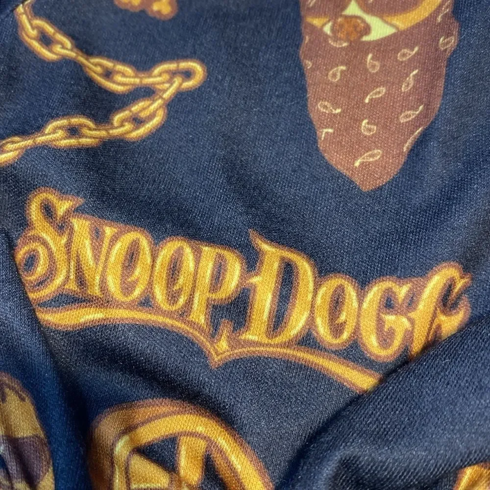 SNOOP DOGG Doggs Black Off the Chain Deluxe Pet Pajamas